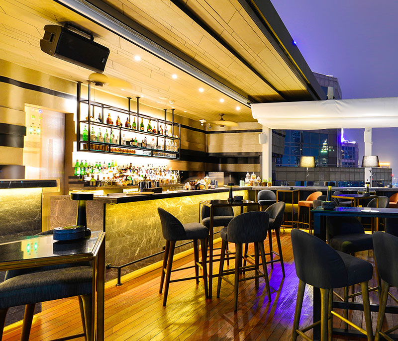 The Waves Rooftop View Bar